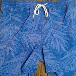 Tommy Bahama Blue Swim Trunks